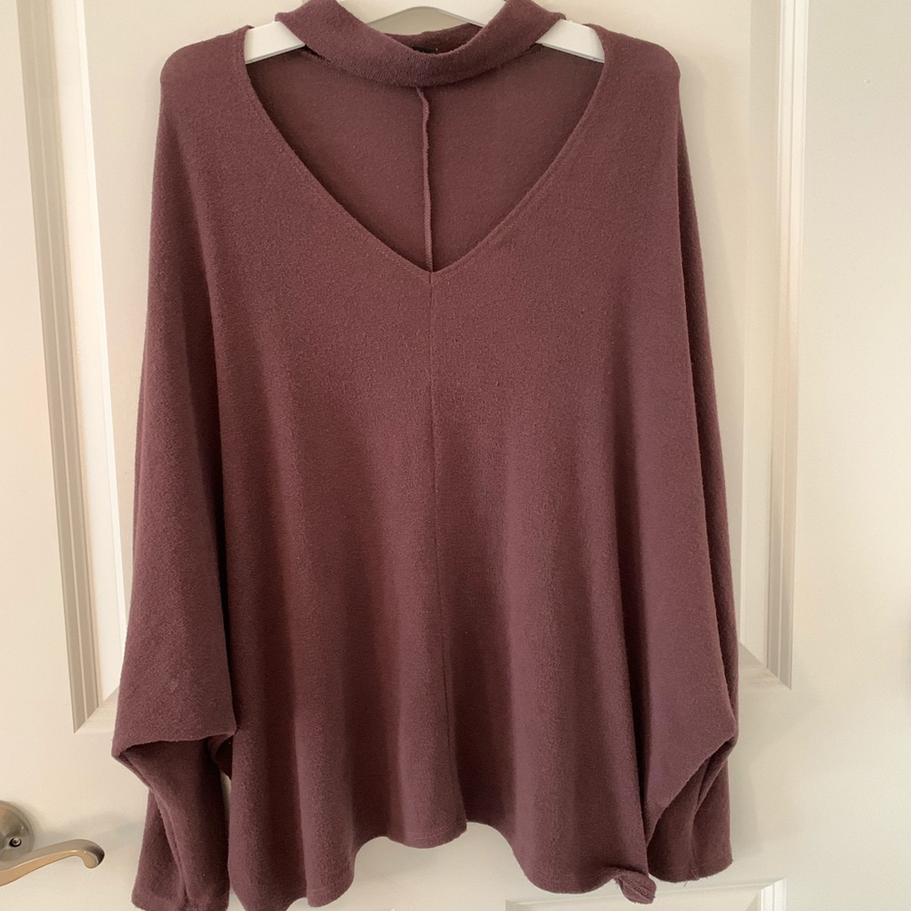 Windsor V-Neck Drop Shoulder Sweater
